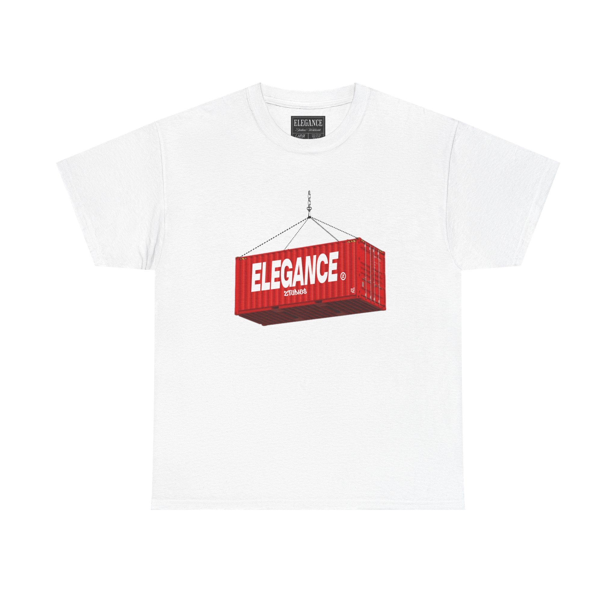 Red Container Elegance tee