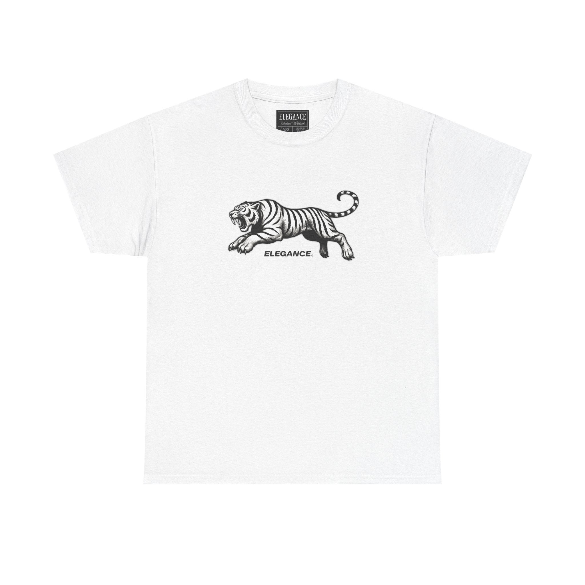 White Tiger Elegance Tee